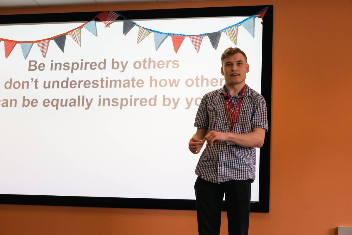 W_BOSWORTH_N's tweet photo. The interns celebration event was truly inspiring 🎉

🗣️ The @projectsearch interns will be speaking at the symposium held @DerbyUni, and we invite you to join us and share the link with schools, parents, young people, and anyone committed to inclusive employment. 

Details👇 https://t.co/4xMG3oMywk