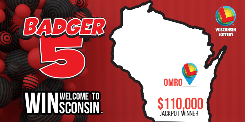 wilottery's tweet photo. #WiscoWinner
It was an outstanding night in #Omro
A $110,000 winning #Badger5Jackpot ticket was sold at #KwikTrip on 244 E. Main St. in Omro for the Tuesday, 06/06 drawing.
#WelcomeToWINsconsin
More about #Badger5 at https://t.co/PZ8TsPBmXS.
#WINsconsin #WisconsinOnlyLotto https://t.co/MwiJ7UJSTJ