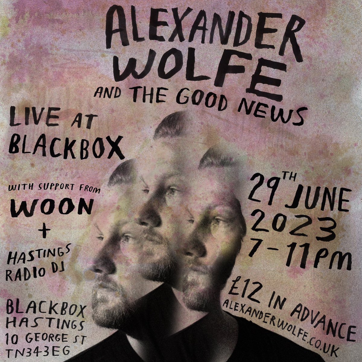 Good people of Hastings, on 29th June I’ll be playing a show with my live band The Good News at Blackbox. It’s gonna be a very lovely thing: skiddle.com/whats-on/Hasti…
