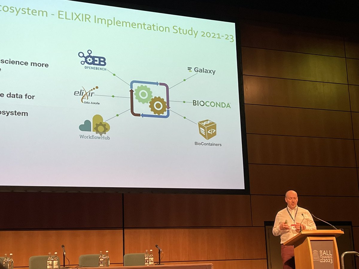 <a href="/jtedds/">Jonathan Tedds</a> gives an 🔎 insight on ELIXIR #ToolsPlatform’s work, its 🔗 link with other ELIXIR Platforms &amp; initiatives, and ELIXIR software management plan.
