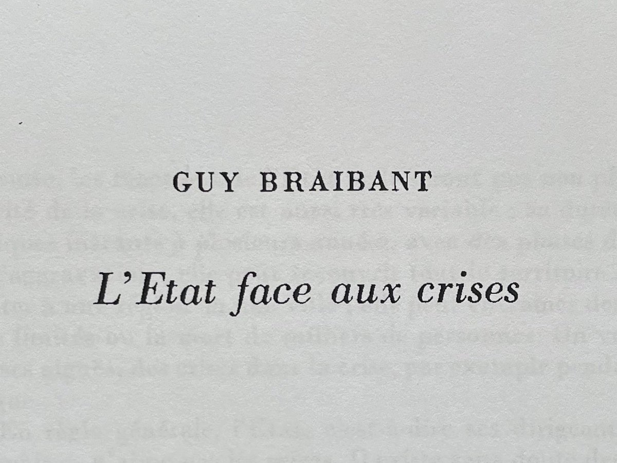 Je découvre cet article paru en 1979 dans la <a href="/RevuePouvoirs/">Pouvoirs</a> : absolument remarquable de justesse et de finesse, du premier mot jusqu’au dernier !…