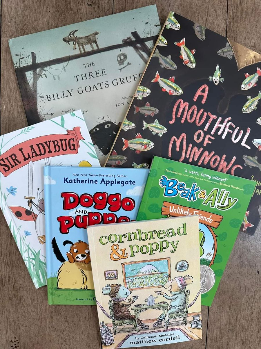 “A book is a gift you can open again and again.” 🎁
-Garrison Keillor
PTA was excited to gift each classroom with new books from next year’s 2023-2024 SSYRA list.  We can’t wait for <a href="/freedomvolusia/">Freedom Elementary School</a> students to get their hands on these new books!📚