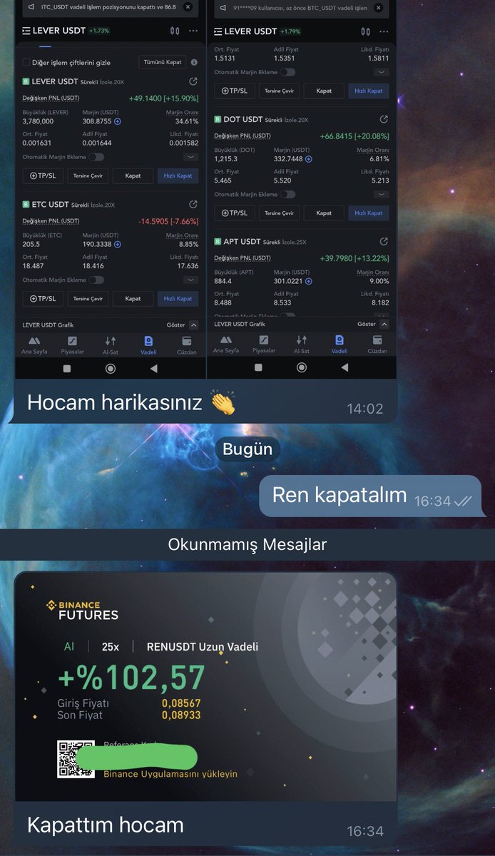 🏆 İŞ ORTAKLARI ÖZEL SİNYALLER 🚀 #BTC     #Crypto #Bitcoin     #RNDR #pepe #SHIBA #DOGE #MEXC #binance     #ıd #gmx #blz #ren #ocean #idex #bel #rdnt #USDT #dolar #Euro