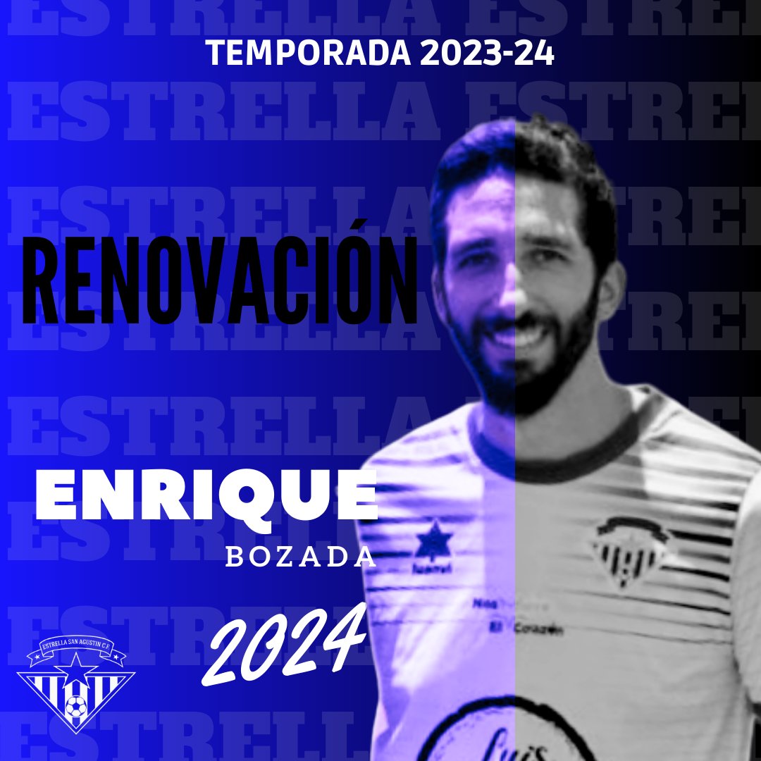 ❇️ ᴿᴱᴺᴼⱽᴬᶜᴵᴼ́ᴺ 

Seguimos compartiendo camino después de ➕ de una década👏

🔁 Otro de nuestros capitanes continuará una temporada más al pie del cañón 💣💥.

Estandarte y valladar de nuestra zaga <a href="/EnriqueBozada/">Enrique Bozada</a>‼️

#Enrique2024 #NosMueveElCorazón💙