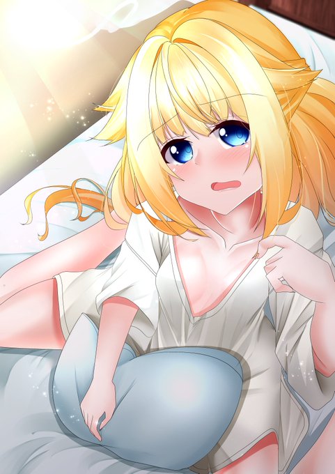 寝起き彼シャツONEちゃんできた!!! https://t.co/X0rOram4y2