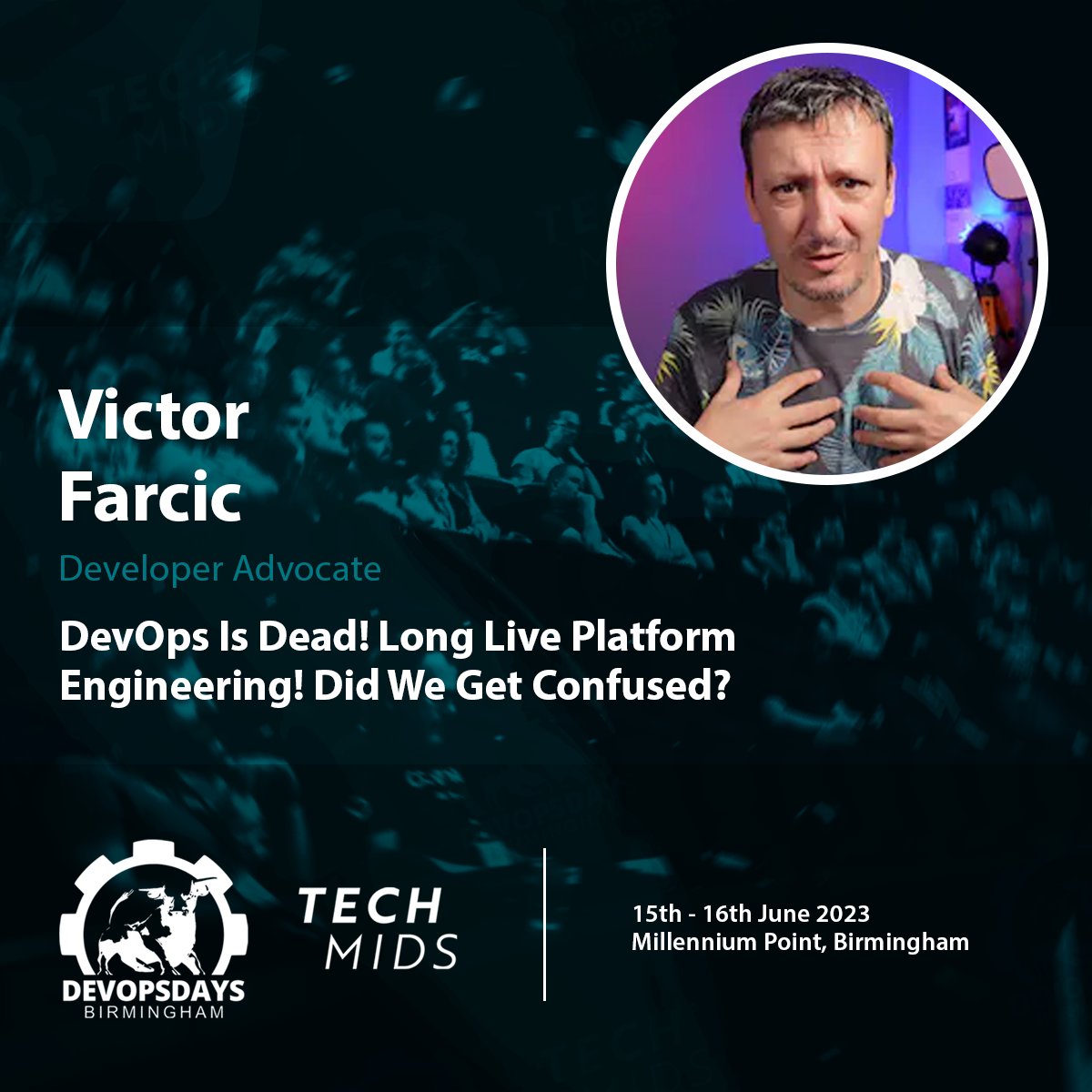 devopsdaysbrum's tweet image. 💻 Is DevOps evolving or getting confused? Viktor Farcic will answer this in his talk &quot;DevOps Is Dead! Long Live Platform Engineering. Did We Get Confused?&quot; Join us at #DevOpsDays Birmingham to find out! #PlatformEngineering