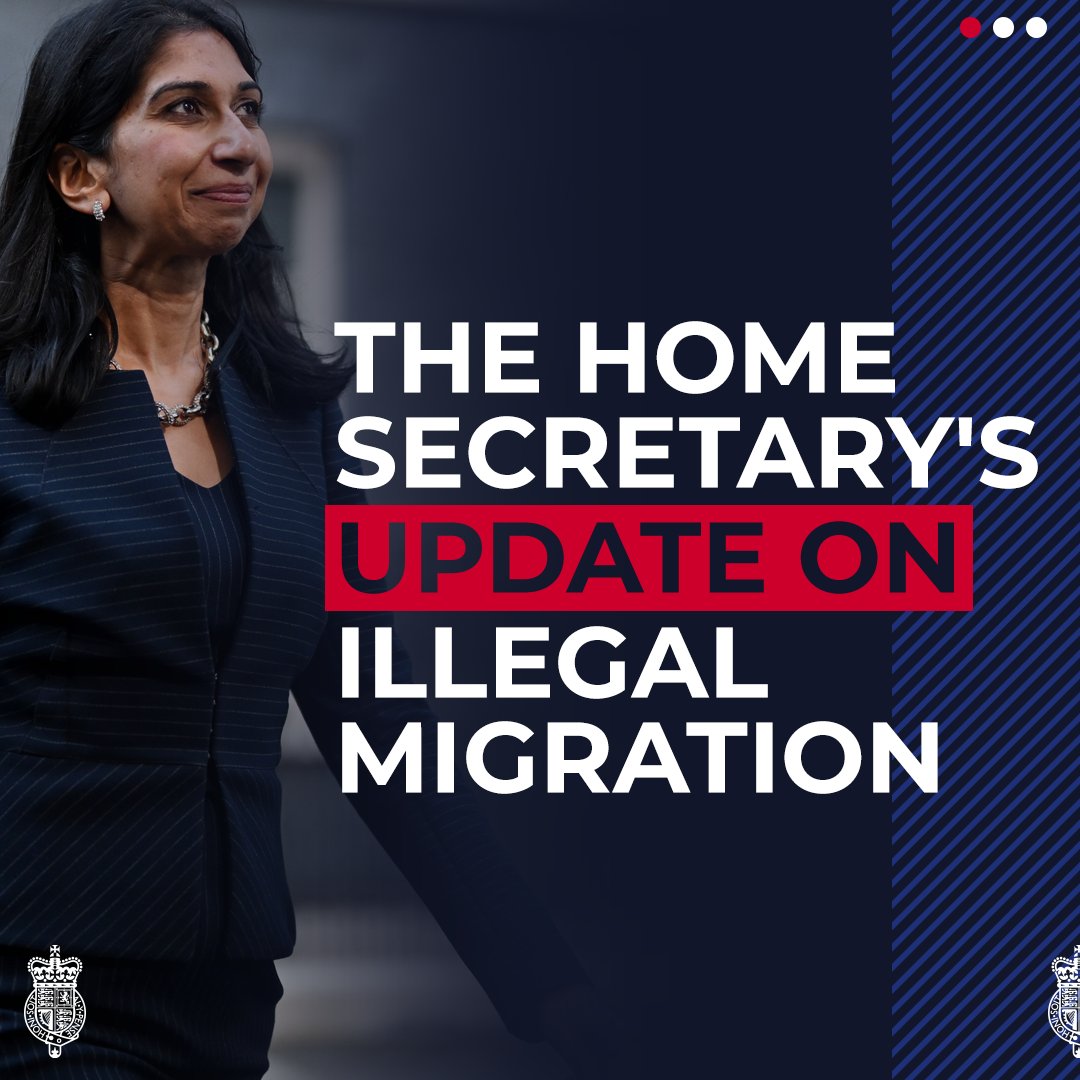 Home Office on Twitter "The Home Secretary SuellaBraverman's statement about progress of the