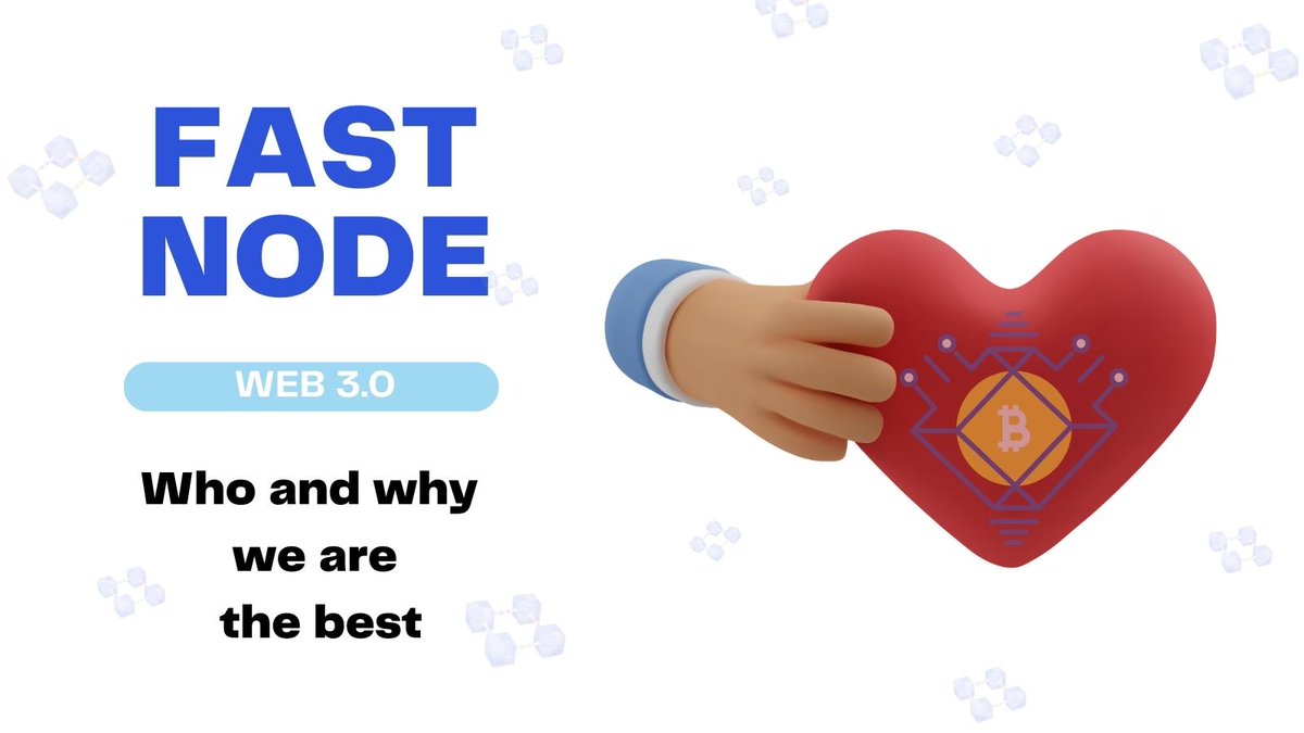 Fastnodeio's tweet photo. 🔹Fastnode is a #node_provider that offers high-quality services at reasonable prices. The primary purpose of the nodes is to provide secure storage and anonymous transmission of data on the network.

✅FastNode has more than 42 full nodes for #blockchains such as #ETH, #BNB, #BTC.

✅We guarantee the security and privacy of your data. Our data centers are located in Sweden, Germany and USA.

✅We have excellent support: our team of experts is always ready to provide first-class customer support 24/7.

💪😎 FastNode. Fast. Reliable. Secure. Stable.

Want to test a node? 

🔥Free test of any nodes from FastNode for 3 days! 🔥

🔹Direct on Telegram: @georgewilstein