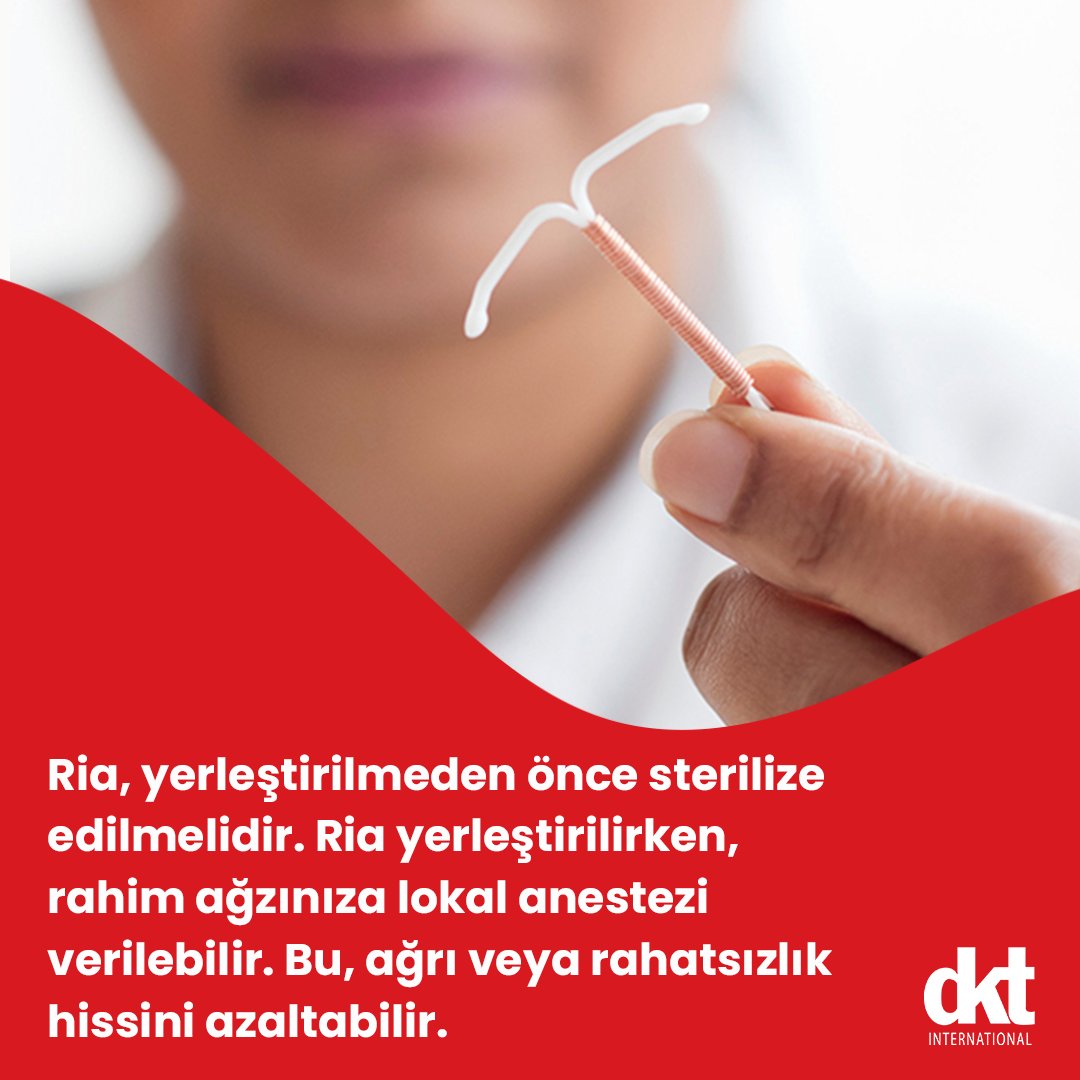 RIA (Spiral) kullanmadan önce, sağlık uzmanınızla bir görüşme yaparak bu yöntemin sizin için uygun olup olmadığını belirleyin.

#dkt_turkey #ertesigünhapı
#cinselsağlık #doğumkontrol #aileplanlaması #korunmayöntemleri #acilkorunma #acilkorunmayöntemleri #spiral #kondom