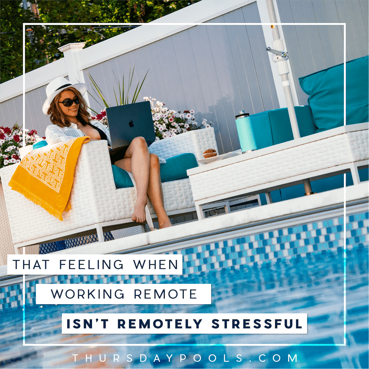 ThursdayPoolsLL's tweet image. Remote working can have its perks. Get that feeling when you walk out your door and into the office. #thatfeelingwhen #thursdaypools