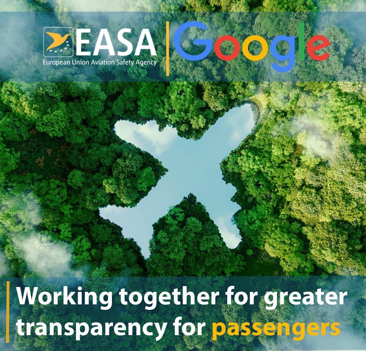 #EASA &amp; <a href="/Google/">Google</a> have joined forces to explore reliable, trustworthy data concepts about the carbon footprint of flights for the travelling public in an innovative pilot project with @LufthansaNews easa.europa.eu/en/newsroom-an…