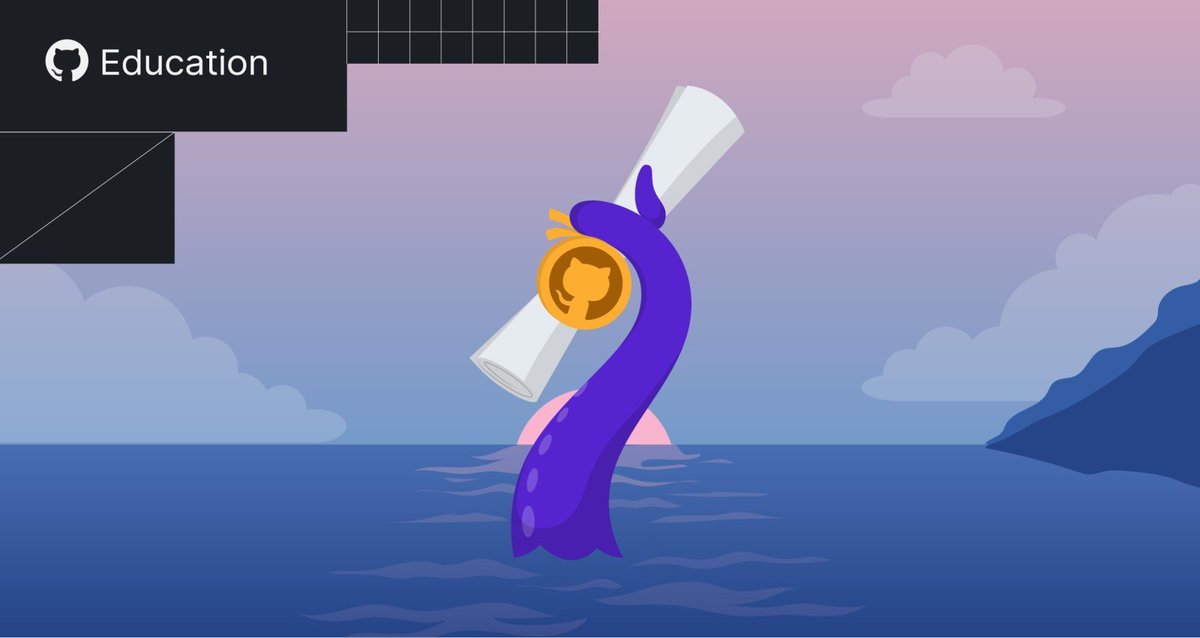 GitHubEducation's tweet photo. That's 4 projects from our new partners @amplication @letsdivehq and @rustdesk. This is your chance to work on real-world projects and make a huge impact! Ready to get hands-on? Sign up for the Octernships program today!
⇨ https://t.co/wYb9RLYvGT ⇦
#GitHubEducation #Octernships https://t.co/4tr5ga4zOD
