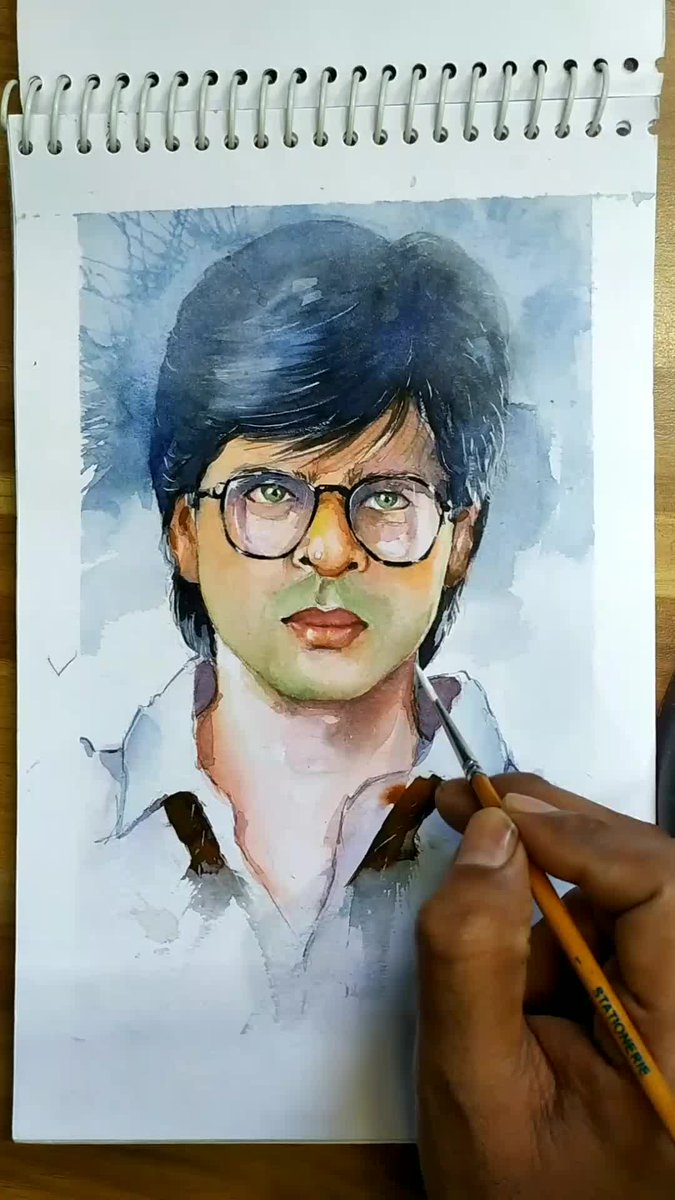 SanuHalder8161's tweet photo. Sharukh khan 😱 drawing 🎨 https://t.co/TKbAfo5ipV