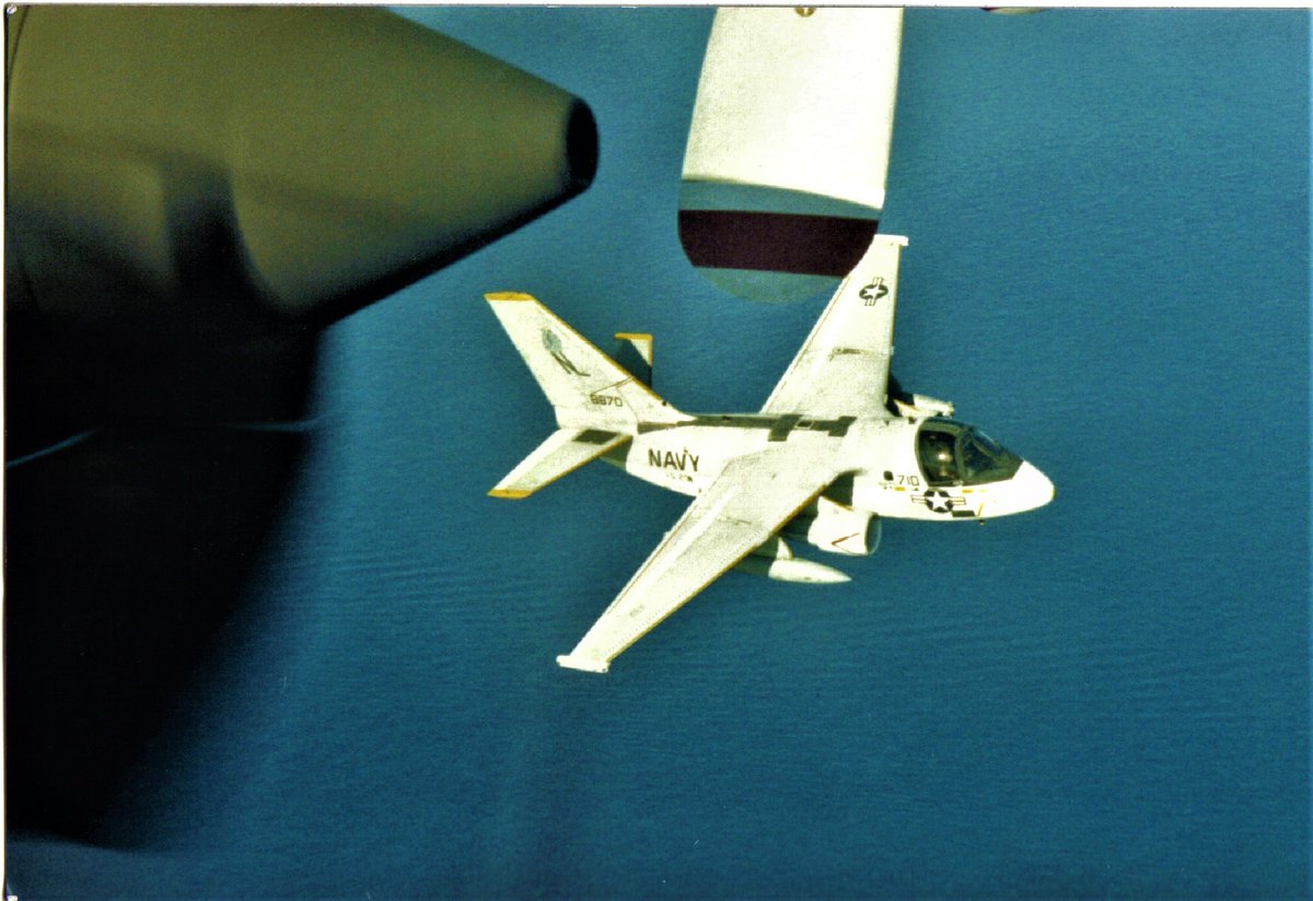 It is 'What's out my P-3C Orion Tacco Window Wednesday' again, how about a VS-29 Lockheed S-3B Viking in 1990.  

#s3viking #p3corion #usnavy #flynavy #navalaviation #aviation #avgeeks #submarinehunters #airplanes #jets #lockheed #military