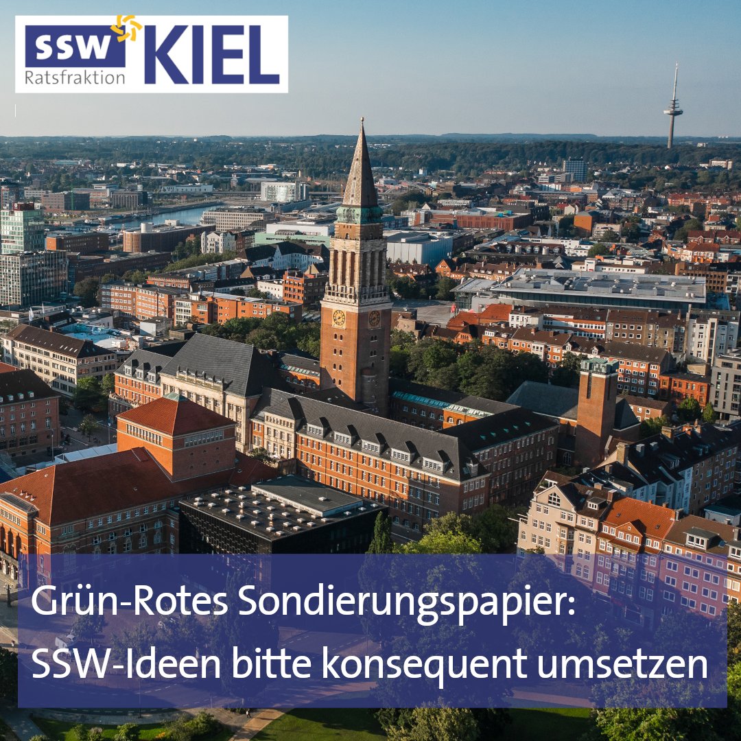 Grün-Rotes Sondierungspapier: SSW-Ideen bitte konsequent umsetzen
Insgesamt bewerten wir das Sondierungspapier in Teilen als gute Diskussionsgrundlage. Auch, weil viele der Ideen so oder in ähnlicher Form bereits von uns gefordert &amp; beantragt wurden.
ssw-ratsfraktion-kiel.de/gruen-rotes-so…