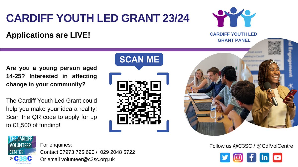 Cardiff Youth Led Grant Panel tweet media