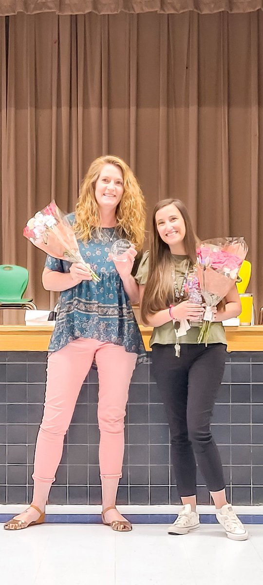 Celebrating teachers and staff who earned their pins for being with NNPS for 5, 10, 20 and 25 years, as well as saying goodbye to some staff members leaving DECC next year. 

#denbighecc #NNPSProud #prekrocks
