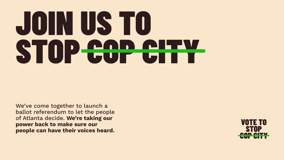 Charlene A. Carruthers on Twitter: "RT @CopCityVote: After years of
