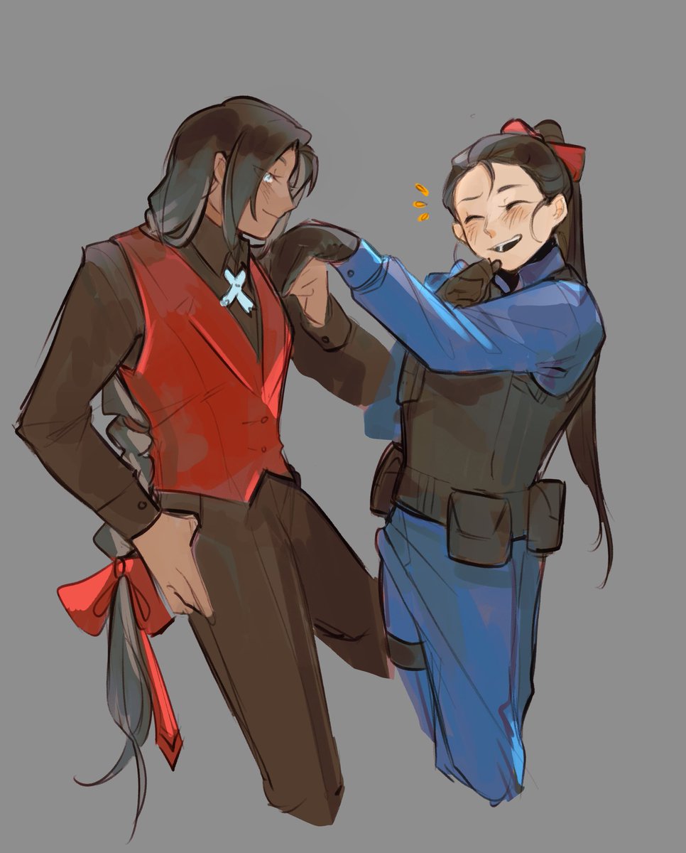 sorry for no art lately works been throttling me real bad hdfjvfdjbdhfb heres a coloured doodle