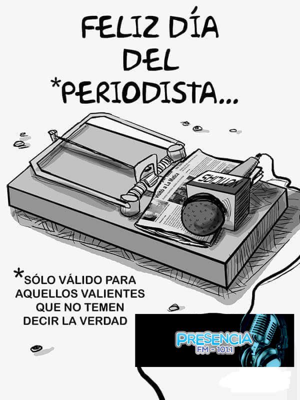 Feliz día colegas de <a href="/fmpresencia/">presenciafm</a> #laradiodelosexitos