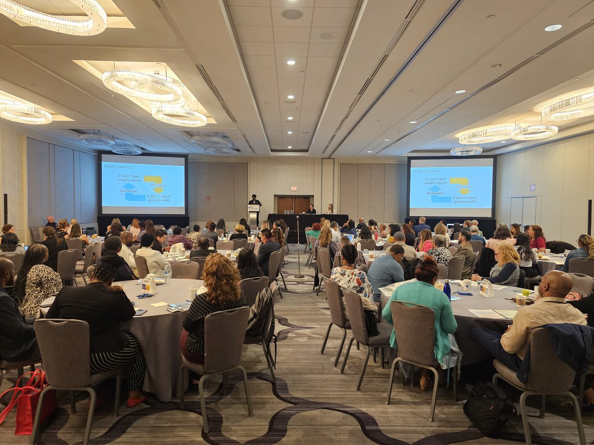 Credit_is_Asset's tweet photo. Pre-Symposium Practitioner's Day
Credit as an Asset Small Business
"We can get past where we are, we just have to work at it."
-BC Clark
Director, Training & Client Development @NEFund1
#CBASym23 https://t.co/PCgvMEwKCe
