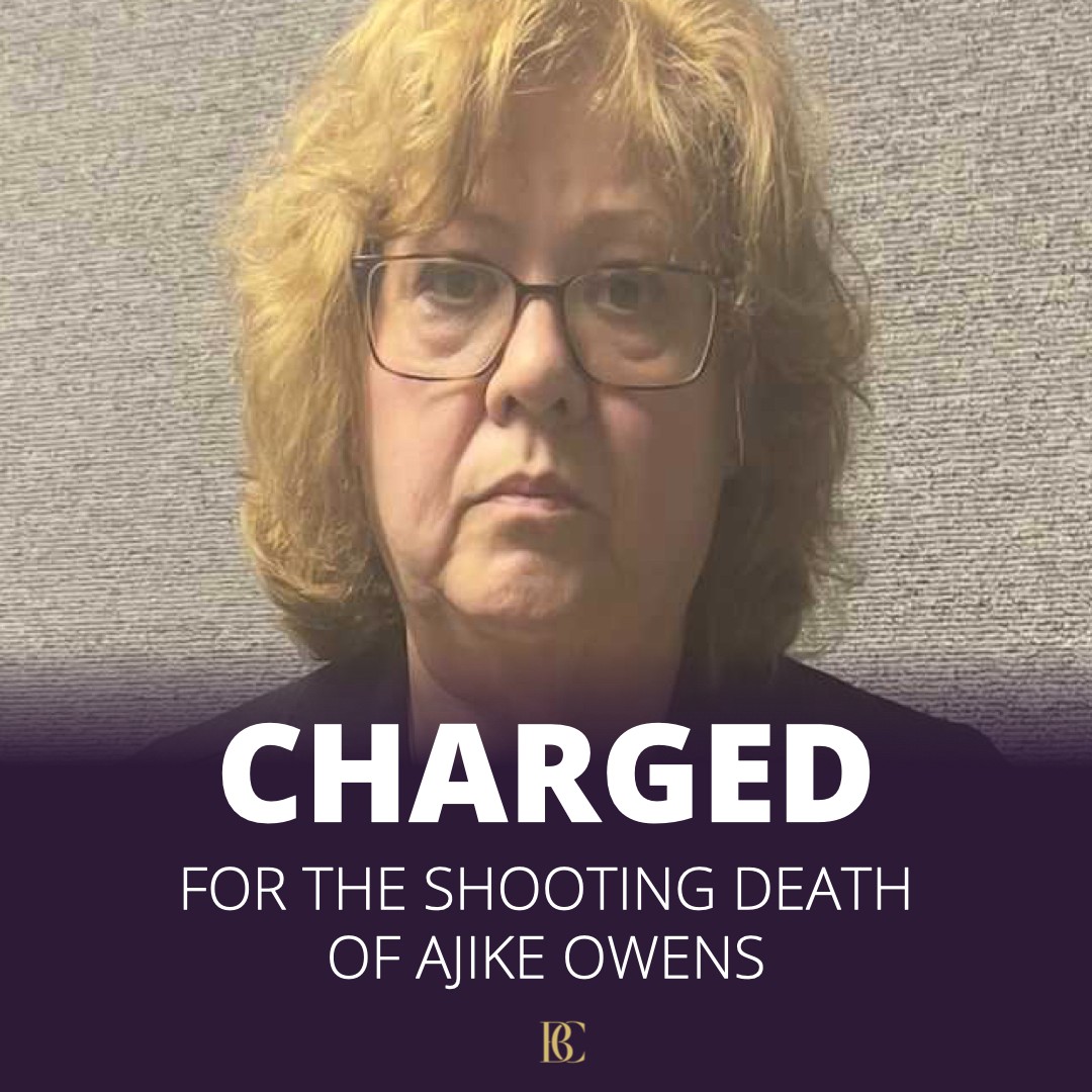 58-yo Susan Lorincz has been arrested and charged with manslaughter and other offenses in the Ocala (FL) shooting death of neighbor Ajike Owens, who was shot through a closed door. This is an important step in a NECESSARY journey to justice for AJ.