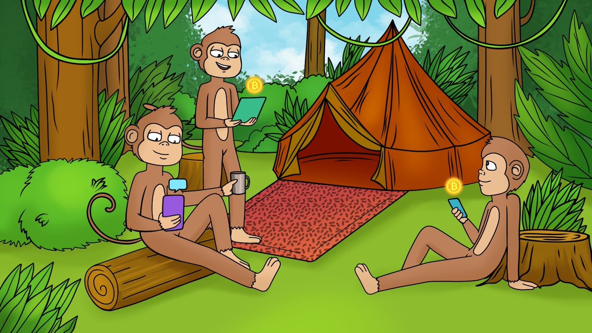 BitcoinMonkeyz's tweet photo. Deep in the digital jungle #BitcoinMonkeyz gather to share wisdom and trade! 📈💡

Join the tribe! 🐒

#NFTGiveaways #NFTCommunity #cryptoart #NFT #eth #BTC #NFTs https://t.co/SpJGrZCnjC