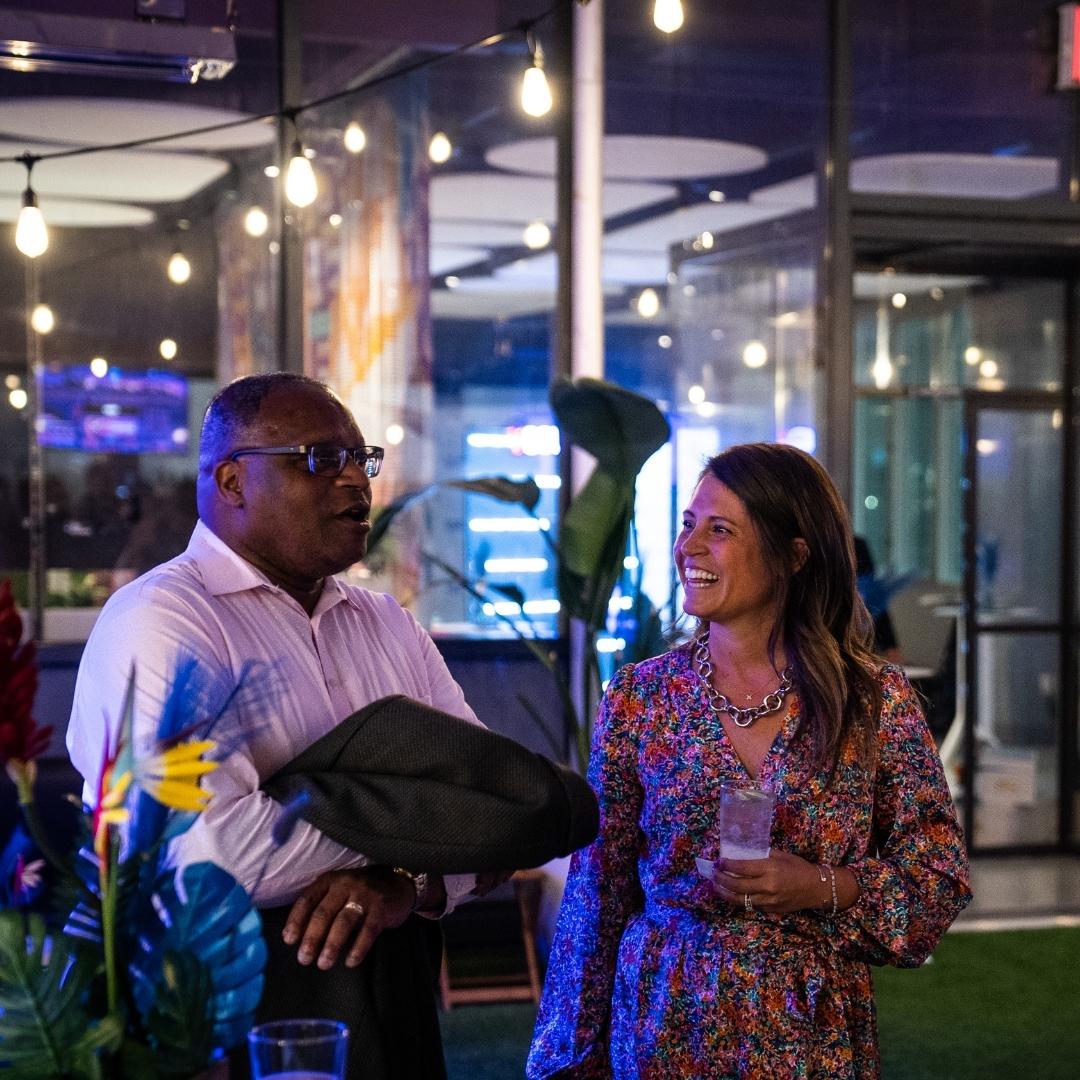 AgentSync's tweet image. The weather cooperated for our #ITI2023 #InsurtechWeek reception in NYC. Thanks to everyone for coming out! 🏙️💙