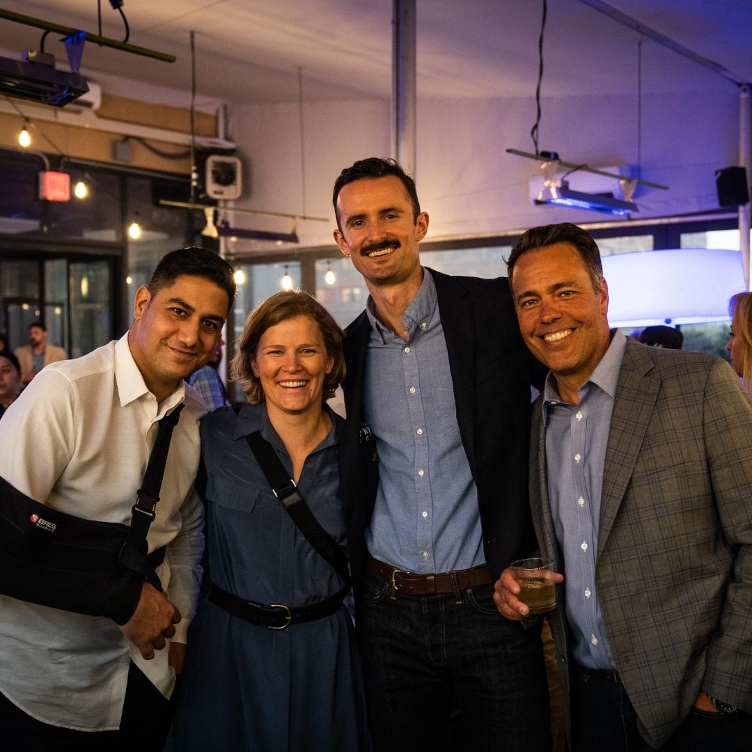 AgentSync's tweet image. The weather cooperated for our #ITI2023 #InsurtechWeek reception in NYC. Thanks to everyone for coming out! 🏙️💙