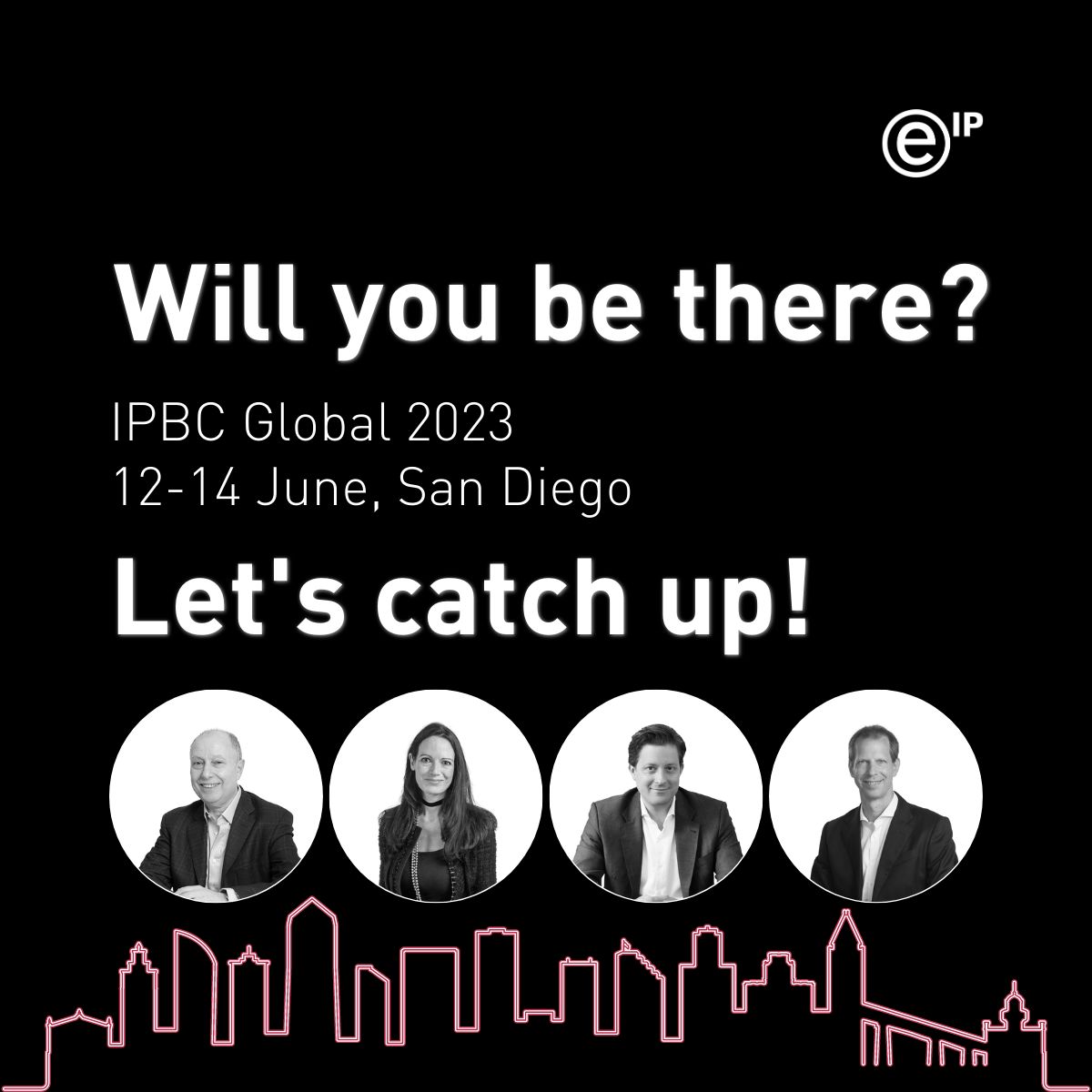 EIP_Litigation's tweet photo. Gary Moss, Kathleen Fox Murphy, christof hoehne and Florian Schmidt-Bogatzky are really looking forward to attending IAM's IPBC Global next week. If you'll be there, reach out to them to catch-up.
#IPBCGlobal https://t.co/7JfFSltR5L