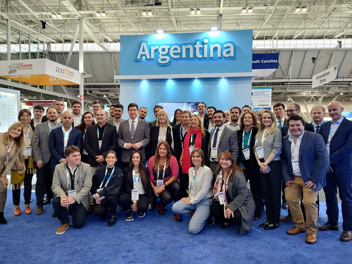 CienciaSantaFe's tweet photo. #SantaFeAlMundo | 📍 Postales de la BIO International Convention 2023 - Boston, EEUU
🌍 Estamos participando del evento internacional por excelencia del sector Bio junto a más de 30 empresas y EBTs argentinas, las Cámaras del sector e instituciones públicas de todo el país. https://t.co/r1x4MxeBan