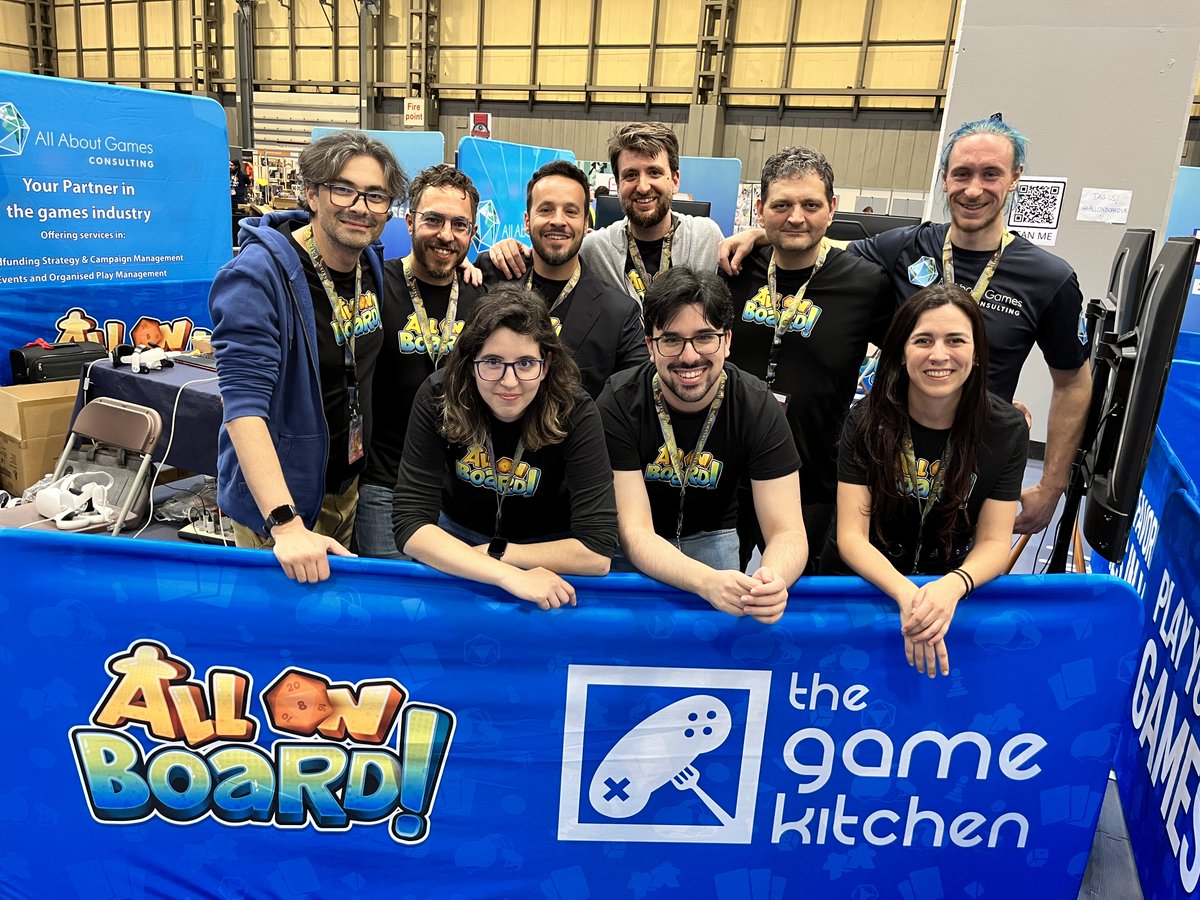 🎲Still buzzing from #UKGE23! We want to say THANK YOU. To every gamer, visitor, and supporter who spent time at our booth, shared a laugh, gave us feedback, and played All on Board! Your kind words and good reviews mean the world to us.