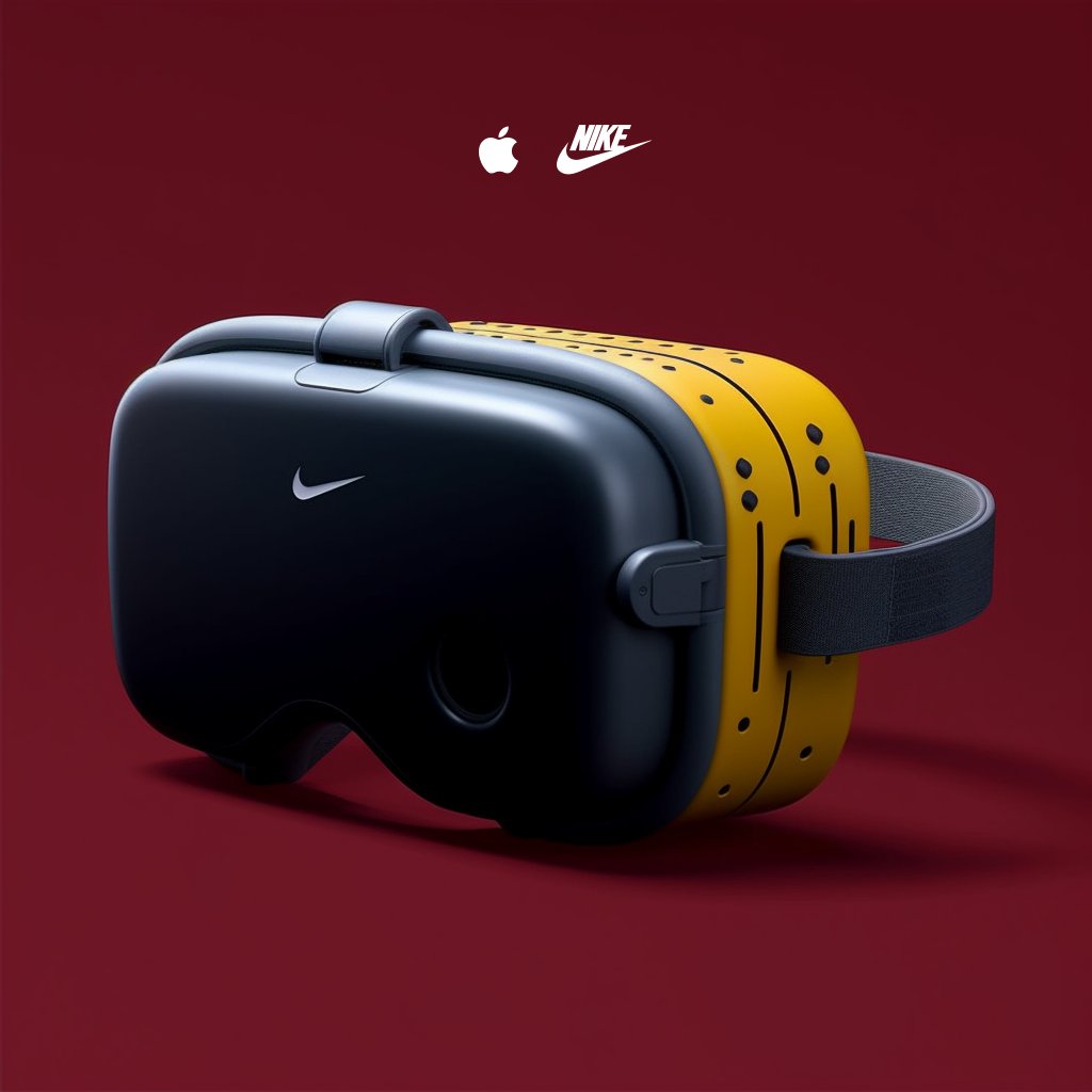 mire_zip's tweet photo. ⚪️ Dear #prompt → Picture a universe where Apple's latest creation, Apple #VisionPro, harmoniously converges with the distinctive aesthetics of Loewe, Off-White, Nike, and Uniqlo. #ai #concept
+ https://t.co/yYohtuzlEZ https://t.co/Dx9iVL6Pj9