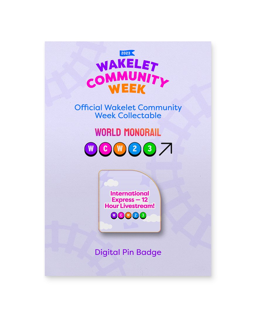 Proud to have this! 🩵#WakeletCommunityWeek23