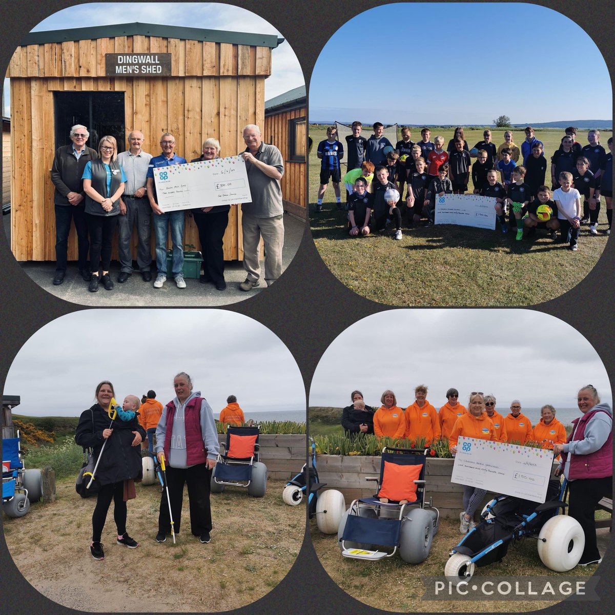 NO101Coop's tweet photo. Lots of community connections being made. Our Dornoch, Dingwall &amp; Evanton stores presenting community donations to local groups in their community 
#localengagment
#itswhatwedo
@andybDGM @DSimps0104 @PaulMcPCoop @Tom_MPM @jill_sowden @ElaineS13394392 @lyndaro31209674 https://t.co/i2aKwZOJy7