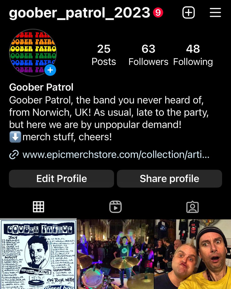 GooberPatrol's tweet photo. check it out, finally we are on Instagram ! 

https://t.co/wB8f1eMnkD https://t.co/ShZ28CWHet