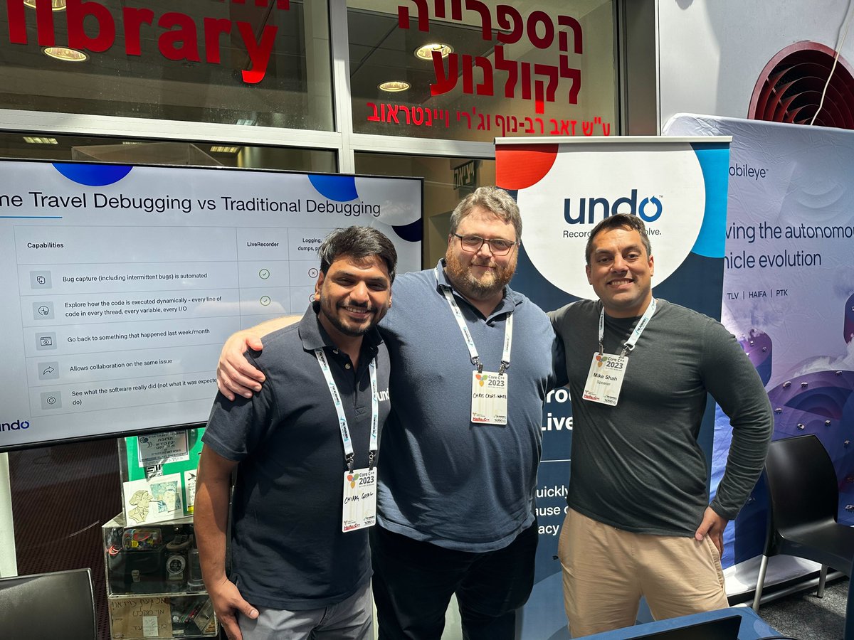 undo_io's tweet image. Haven't yet seen how time travel debugging can help you cut down the time you spend on debugging? Come talk to the Undo team at #corecpp2023 to see a demo of the tech. #cpp