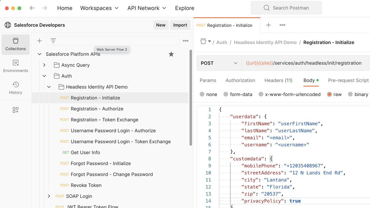 Hey <a href="/SalesforceDevs/">Salesforce Developers</a>, our docs team just released a new Headless Identity Implementation Guide [1] along with detailed examples in on our Salesforce Platform APIs Postman collection [2].
[1] resources.docs.salesforce.com/244/latest/en-…
[2] postman.com/salesforce-dev…