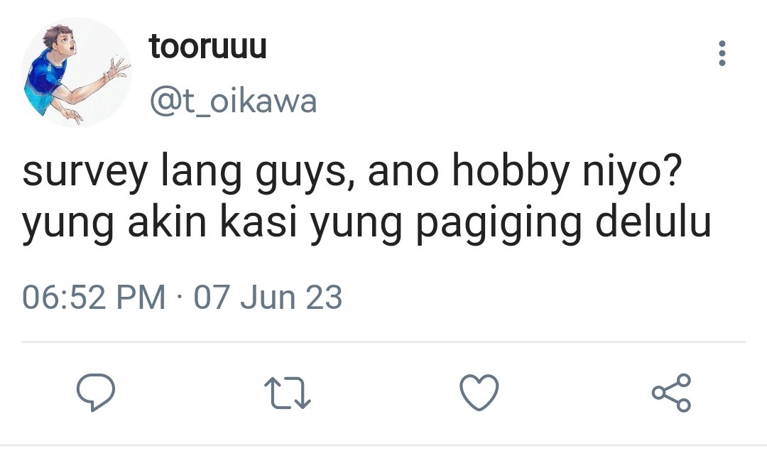 ser4phine_'s tweet photo. "Ano hobby niyo?"

A super short #haikyuu filo socmed au 

[#haikyuu #hq #filoau #socmed #hqtwt #anitwt #smau #socmedau #au] https://t.co/1jVQ9VUoCH