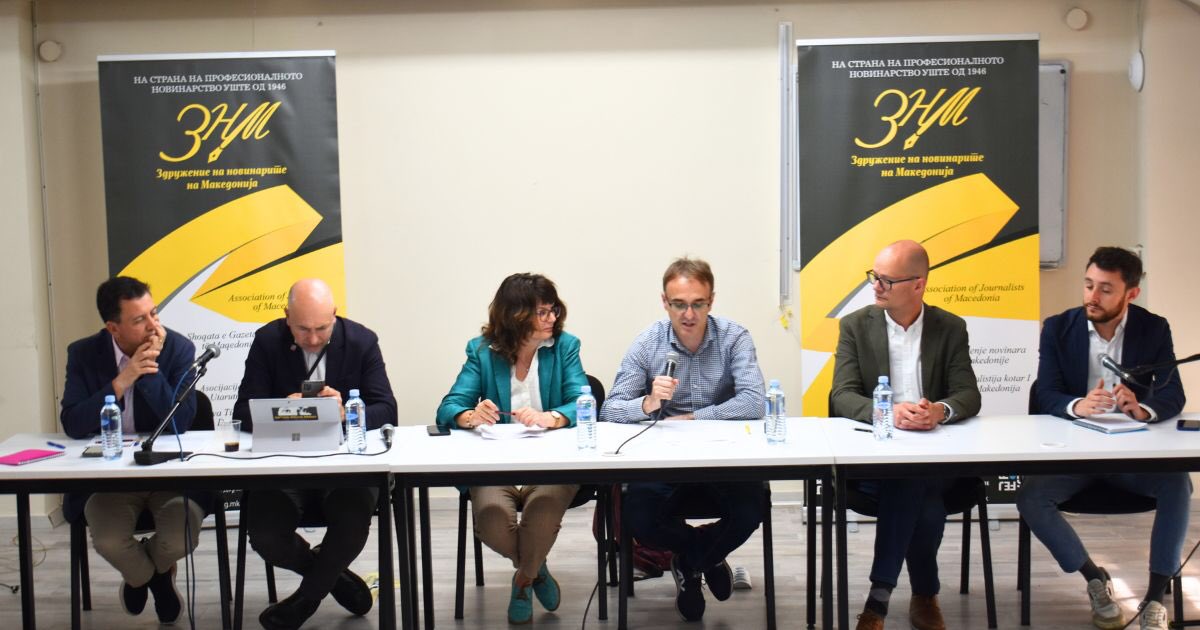 globalfreemedia's tweet image. 🇲🇰#NorthMacedonia: IPI was proud to participate in a two-day #pressfreedom fact finding mission to Skopje, organised by @znmsobranie. While clear progress has been made, a public fund for media pluralism is vital &amp;amp; much remains to be done to consolidate reforms &amp;amp; improvements.