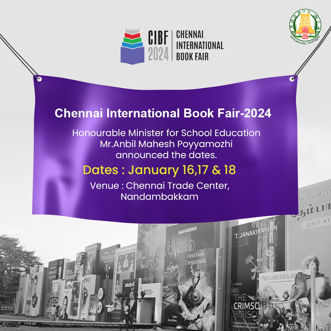 tnschoolsedu's tweet photo. Chennai International Book Fair-2024
#CIBF #Library #பள்ளிக்கல்வித்துறை
#Education #TNSED #பள்ளிக்கல்வித்துறை #TamilNadu #studentstalent #அரசுப்பள்ளி #மாணவர்கள் #teachers #TNGovtSchools
@anbil_mahesh https://t.co/m9yHSJtEHC