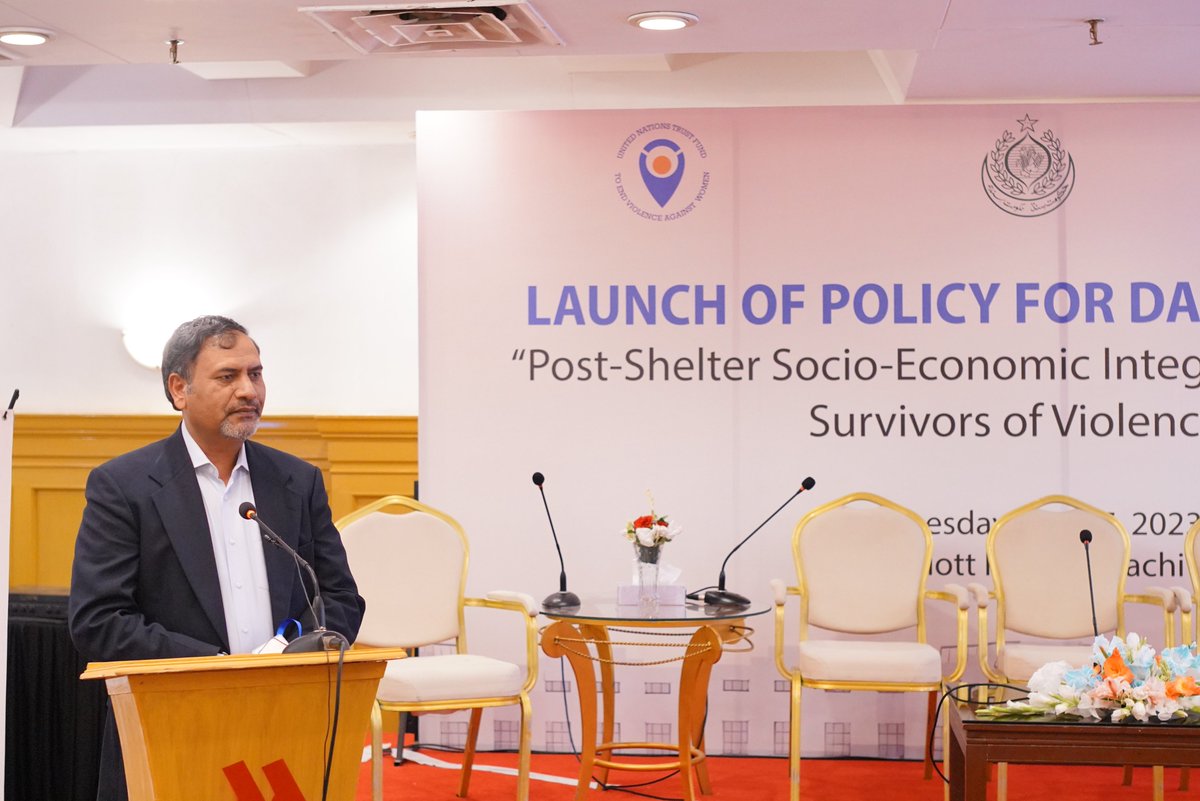 rozanoffice's tweet photo. This Policy has been developed to improve post-shelter socio-economic integration services for women survivors of violence at the Dar-ul-Amans (DuAs) across Sindh. #PostShelterPolicyLaunch #WDDSindh #GovtofSindh #NCSW #MoHR #SWDKP #SWDPunjab #SWDBalouchistan #WDDPunjab #UNFPAPak https://t.co/MdKcedxqWs