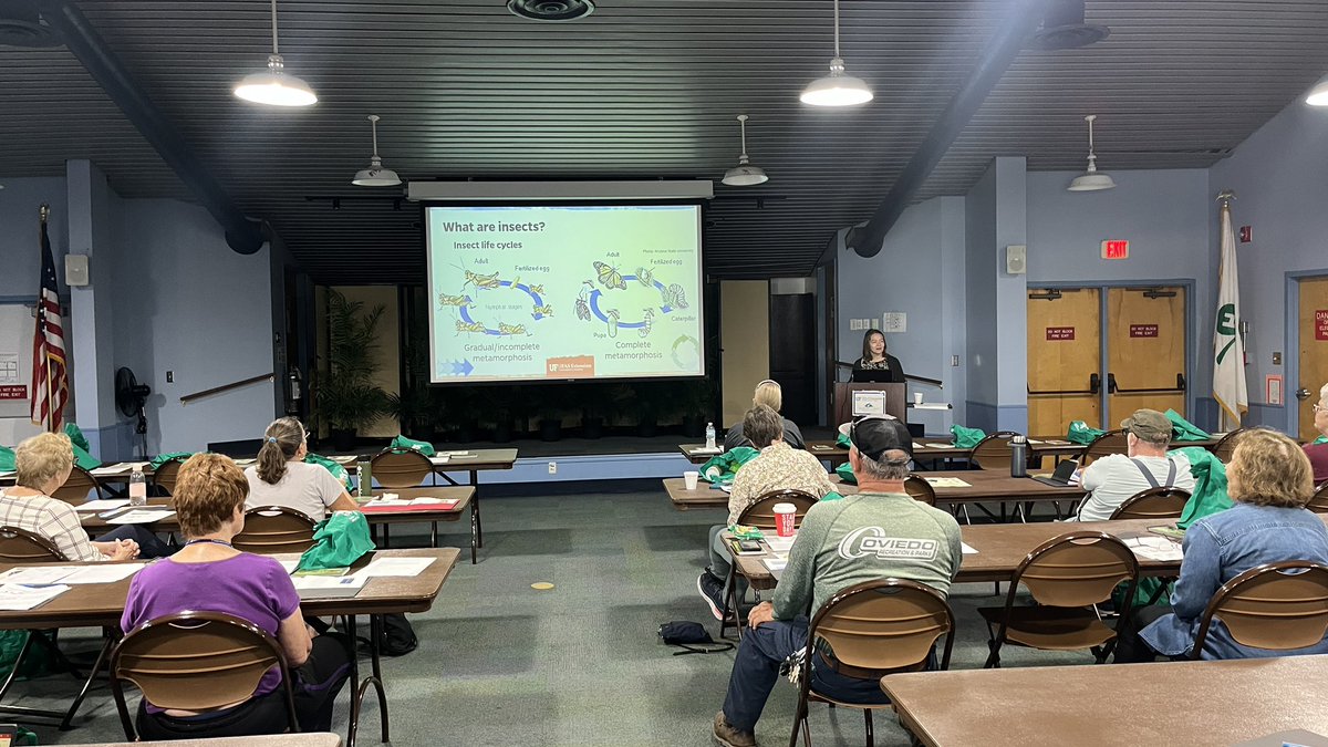 We are hosting the Florida First Detector Program today in Seminole County! All about protecting Florida from
Invasive species. #SeminoleCountyAg #FloridaFirstDetector #extension @IFASExtCentral