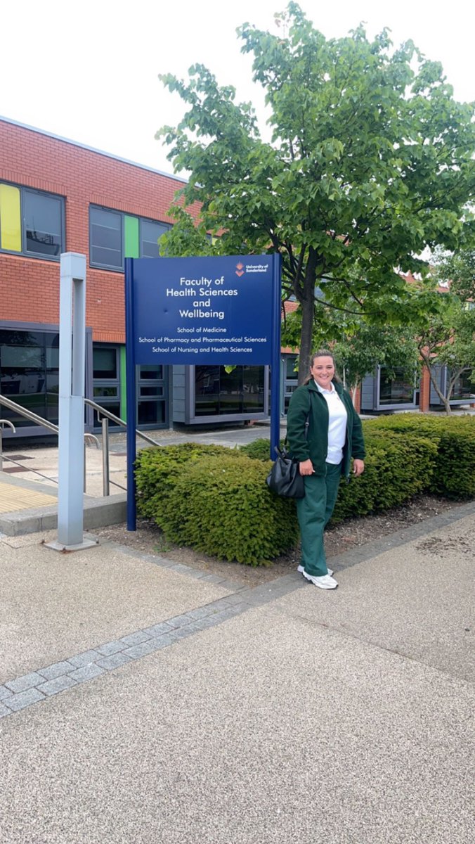Ruthieh92's tweet photo. Last day at uni. I’ve qualified as an occupational therapist and have a dream job lined up. I’m so proud of myself. Massive thank you to all my cohort and lecturers for the support and kindness they have shown me on my journey. 💚 3rd yr complete ✅ @sunderlanduni @SunderlandOT https://t.co/jqDcLlyZKw