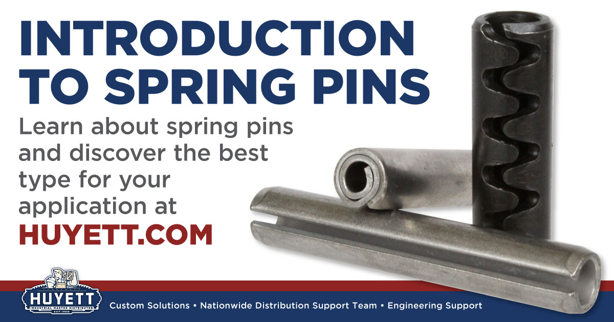 GLHuyett's tweet image. Wondering which kind of spring pin to use for your application? Our Introduction to Spring Pins offers a practical summary of the three main styles, their benefits, and essential design considerations: hubs.ly/Q01SDBx20

#SpringPins #Fasteners #ProductEducation