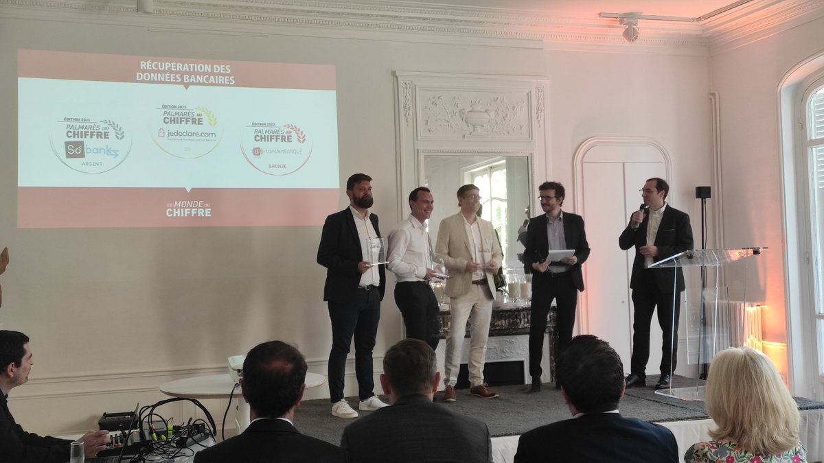 [Résultats Palmarès du Monde du Chiffre]

Nous sommes à la 1ère place (Or) sur le podium des catégories :

🏆 SIGNATURE ELECTRONIQUE
🏆 TELEDECLARATION
🏆 RECUPERATION DES DONNEES BANCAIRES
🏆 LOGICIELS ECF

Merci à vous tous pour votre confiance !

BRAVO à toute l'équipe ECMA 👏