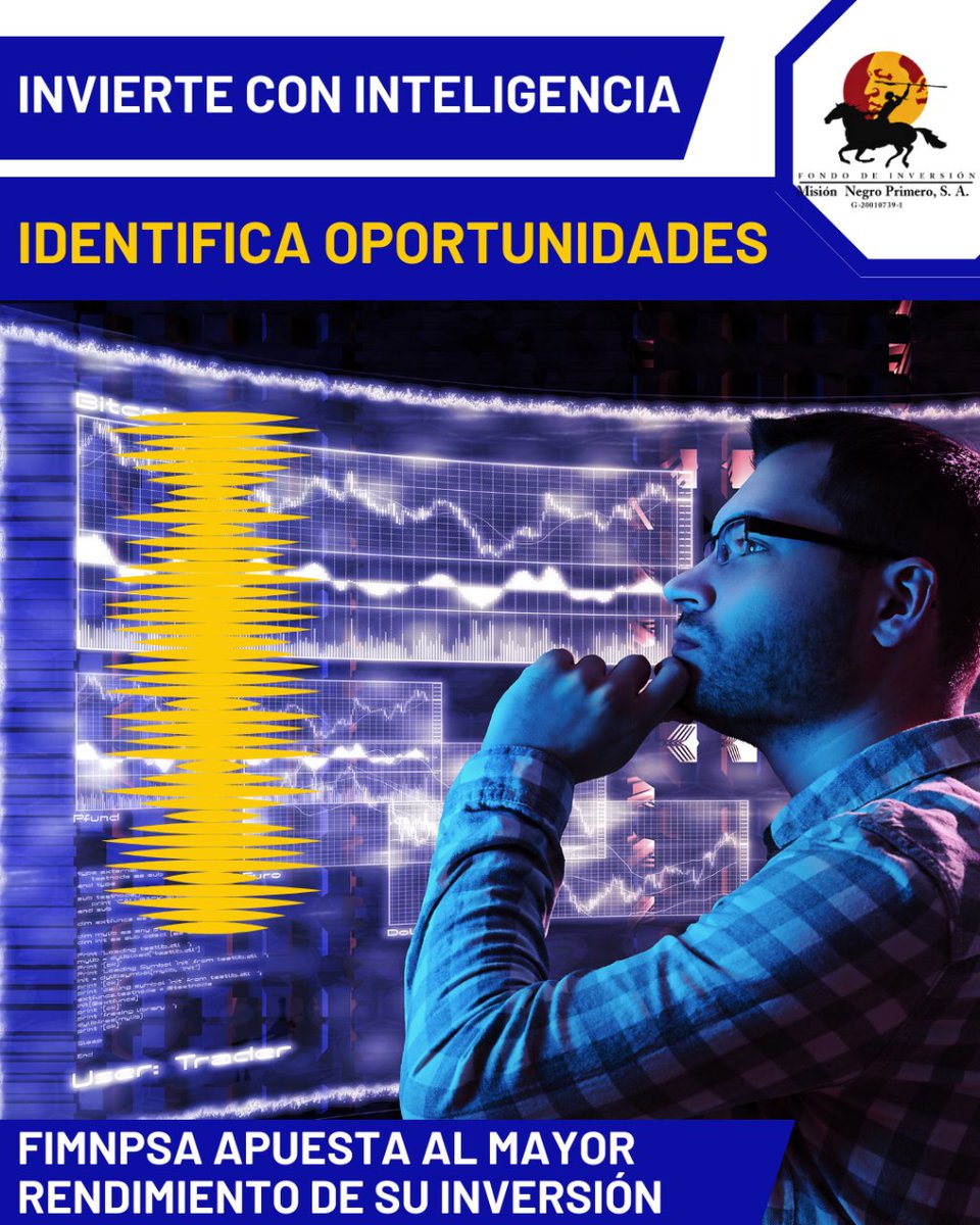 La Bolsa de Valores puede ser muy volátil, pero eso no significa que no puedas invertir con inteligencia.
Aprende a identificar oportunidades y mantén una visión a largo plazo.
Contáctanos por WhatsApp al +58 414 2150922.

#negroprimero #fimnpsa #oportunidadesdeinversión