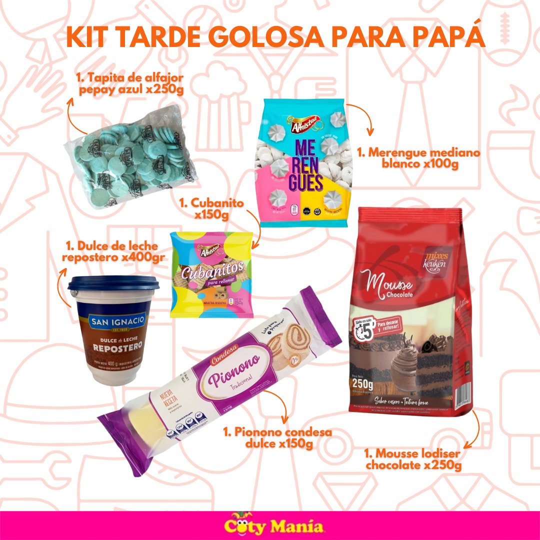 COTYMANIA's tweet photo. Llega el día de mimar a Papá🥸

Conoce todo lo que le podes regalar para sorprenderlo!🥰

Conoce todas nuestras promociones!🤩

Te esperamos🙌
#papa #felizdiapapa #diadelpadre #reposteria #cotymania https://t.co/eeP53YFBVG