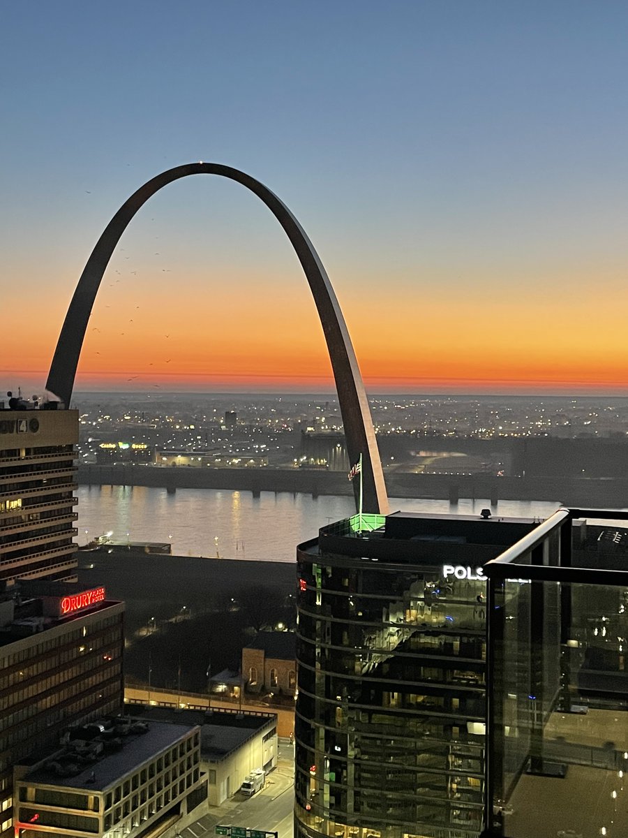 St. Louis sunrises ❤️