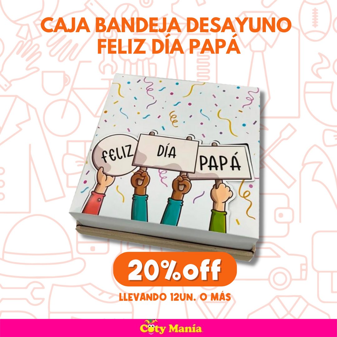 COTYMANIA's tweet photo. Llega el día de mimar a Papá🥸

Conoce todo lo que le podes regalar para sorprenderlo!🥰

Conoce todas nuestras promociones!🤩

Te esperamos🙌
#papa #felizdiapapa #diadelpadre #reposteria #cotymania https://t.co/NGsbPBD7ha